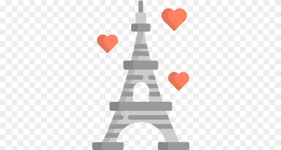 Eiffel Tower Icon 46 Repo Icons Heart, Architecture, Bell Tower, Building, Cross Png Image