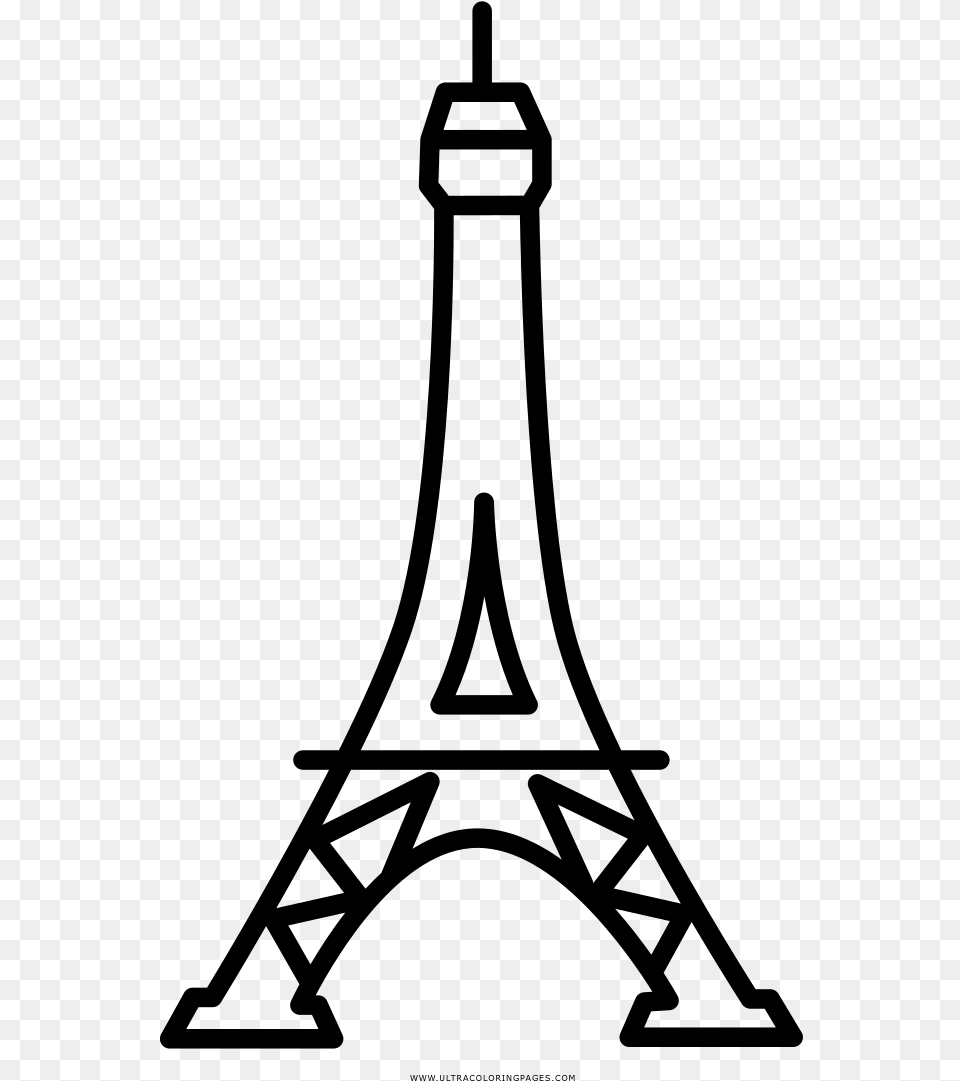 Eiffel Tower Icon Gray Free Transparent Png