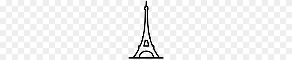 Eiffel Tower Icons Noun Project, Gray Free Transparent Png