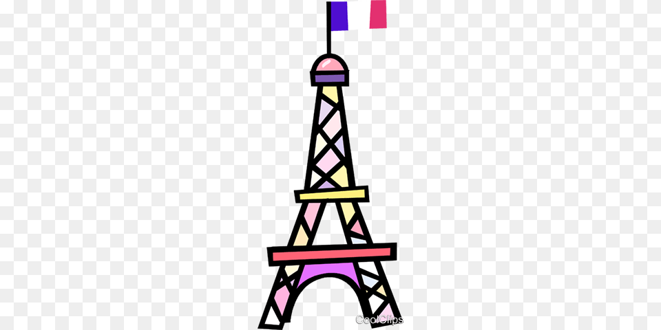 Eiffel Tower In Paris France Royalty Vector Clip Art Free Png