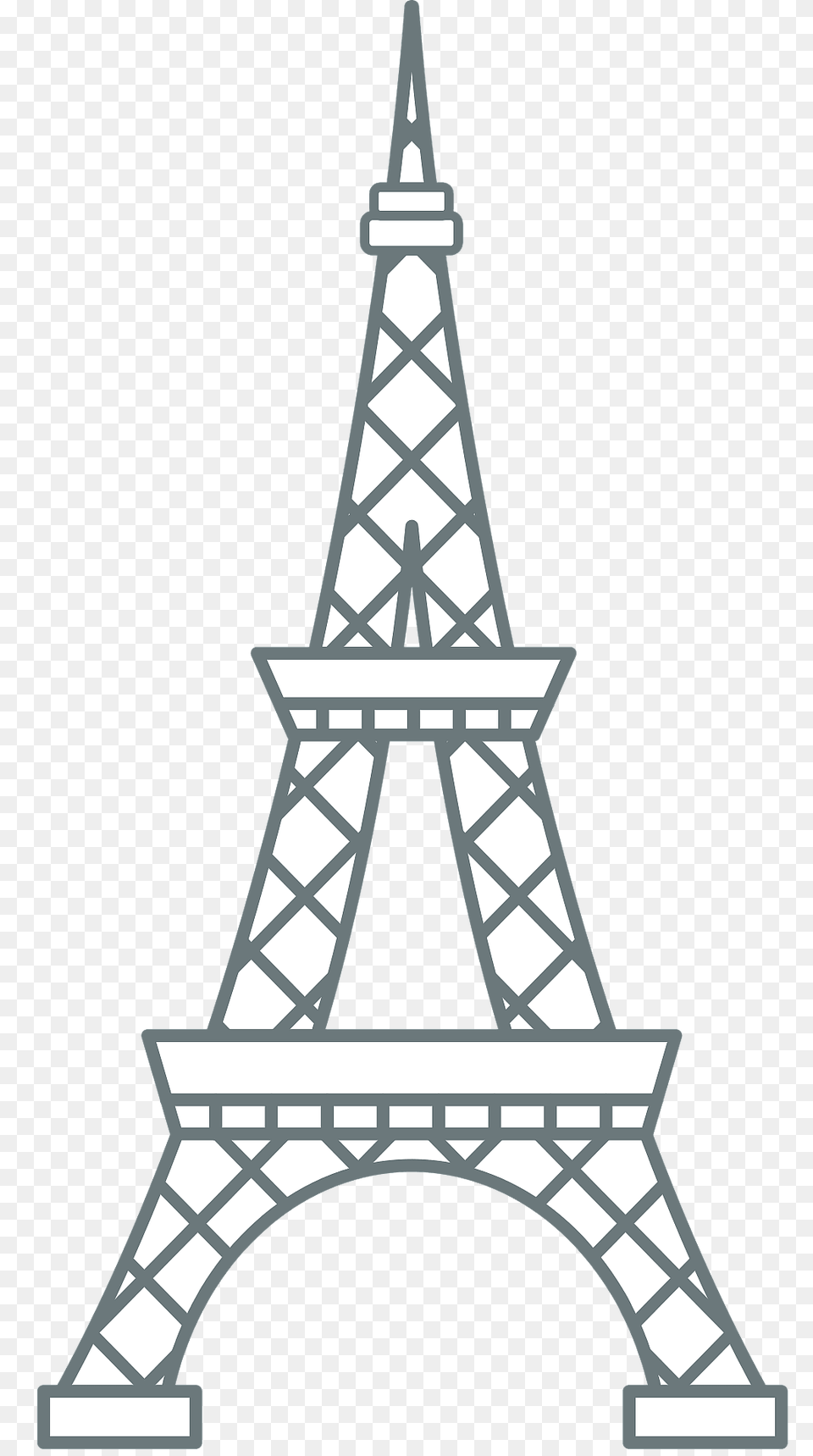 Eiffel Tower Line Art Clipart, Architecture, Building, Spire, City Free Transparent Png