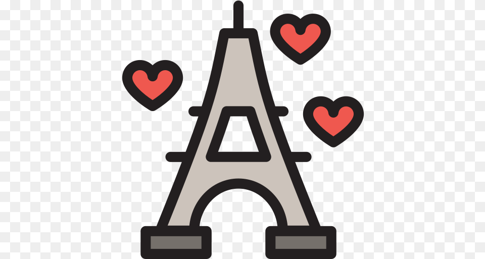 Eiffel Tower Love City Paris Free Icon Of Wedding Icone Paris, Gas Pump, Machine, Pump Png