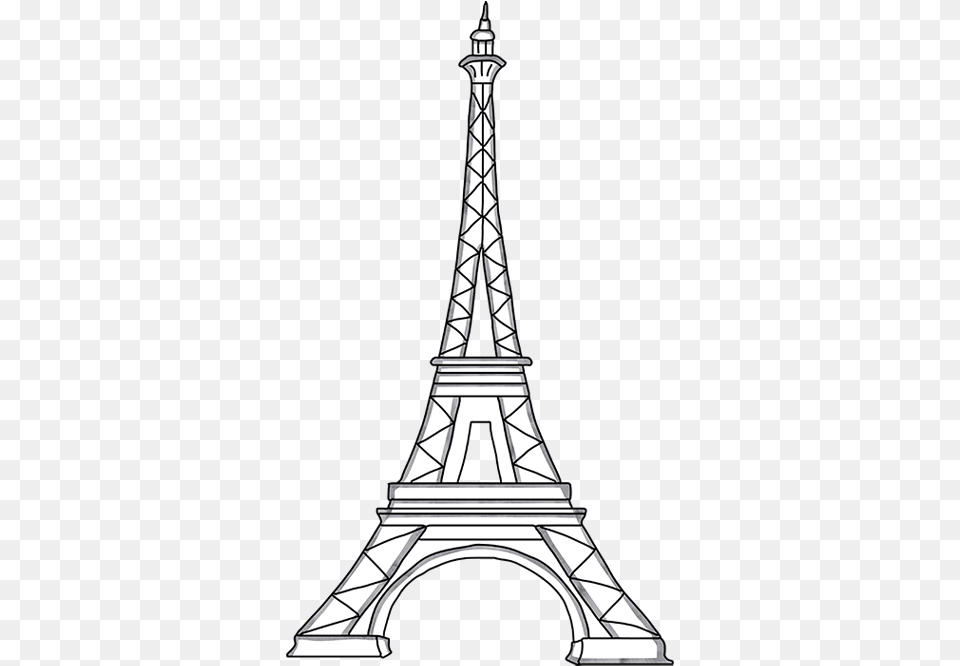 Eiffel Tower Template Cut Out Eiffel Tower Cut Out Template, Architecture, Building Png