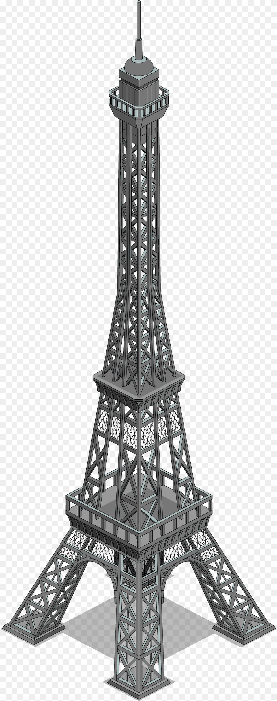 Eiffel Tower The Simpsons Tapped Out, Architecture, Building, Cad Diagram, Diagram Free Png