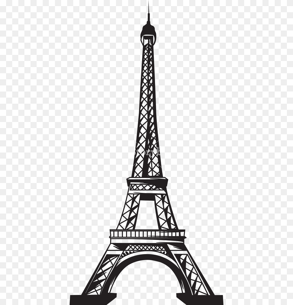 Eiffel Tower Transparent Background Eiffel Tower Vector, Architecture, Building, Eiffel Tower, Landmark Png