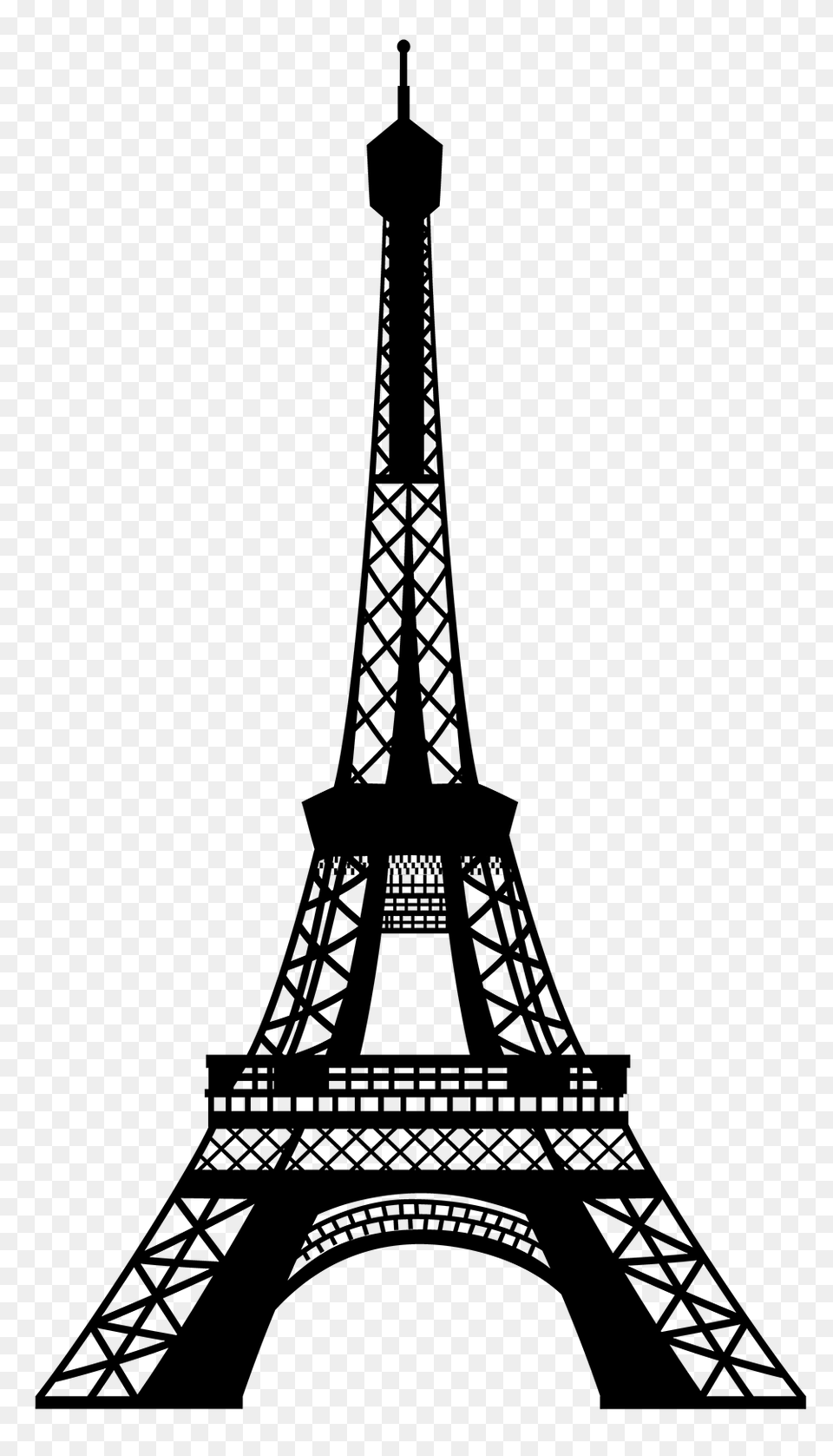 Eiffel Tower Transparent Eiffel Tower, Cross, Symbol, Text, Silhouette Free Png Download