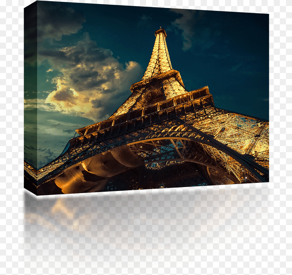 Eiffel Tower Up View Left Eiffel Tower, Architecture, Building, Spire, Eiffel Tower Png Image