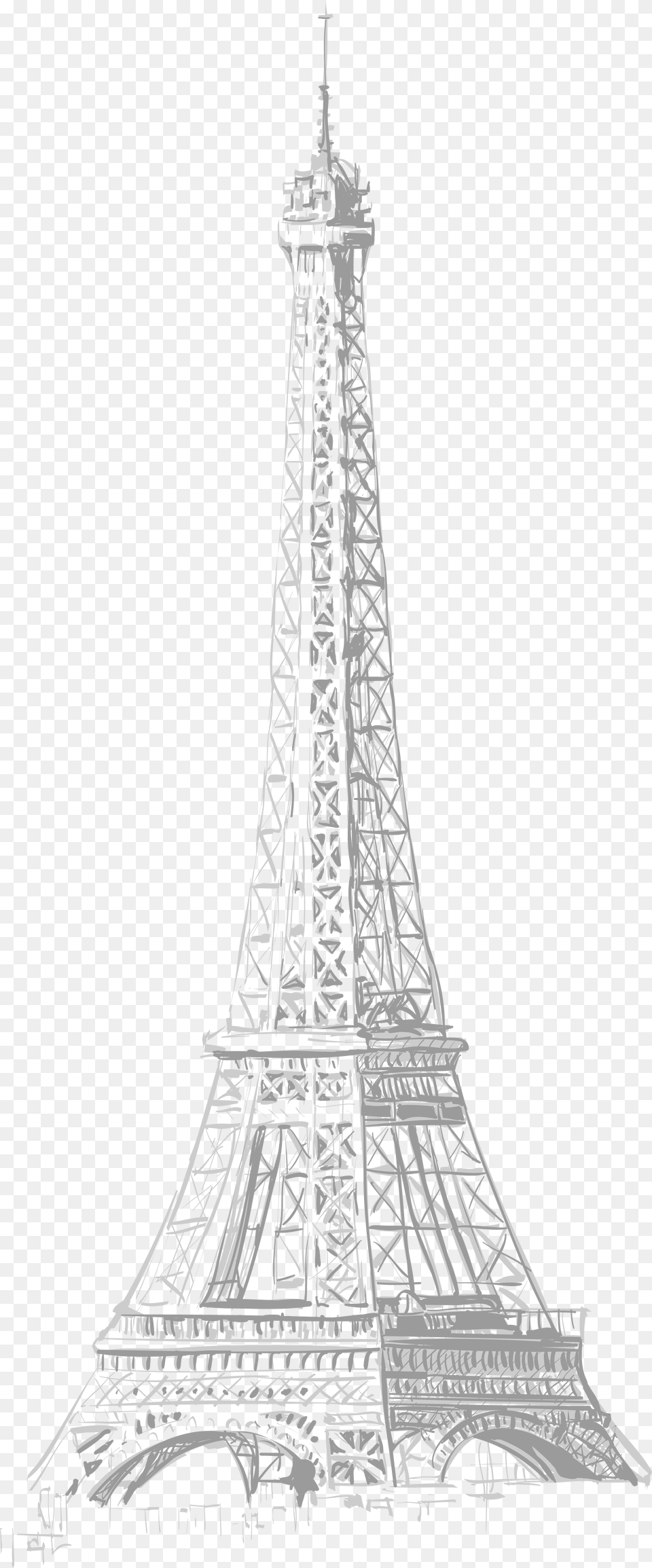 Eiffel Transprent Eiffel Tower Transparent, Architecture, Art, Building, Drawing Png