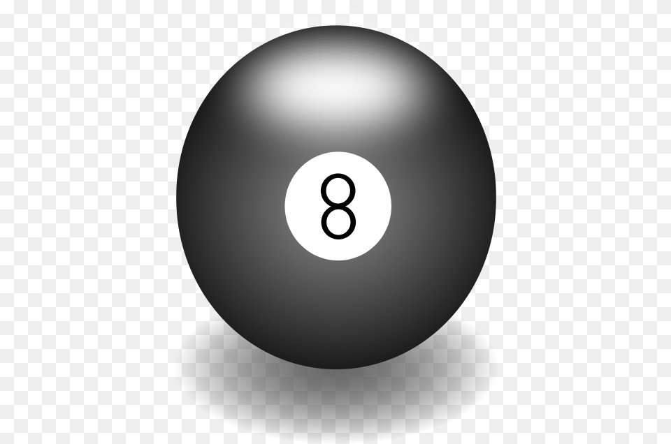 Eight Ball Circle, Sphere, Text, Disk, Symbol Free Png Download