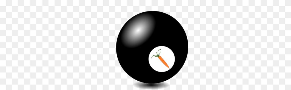 Eight Ball Clip Art, Sphere, Vegetable, Carrot, Food Free Png Download