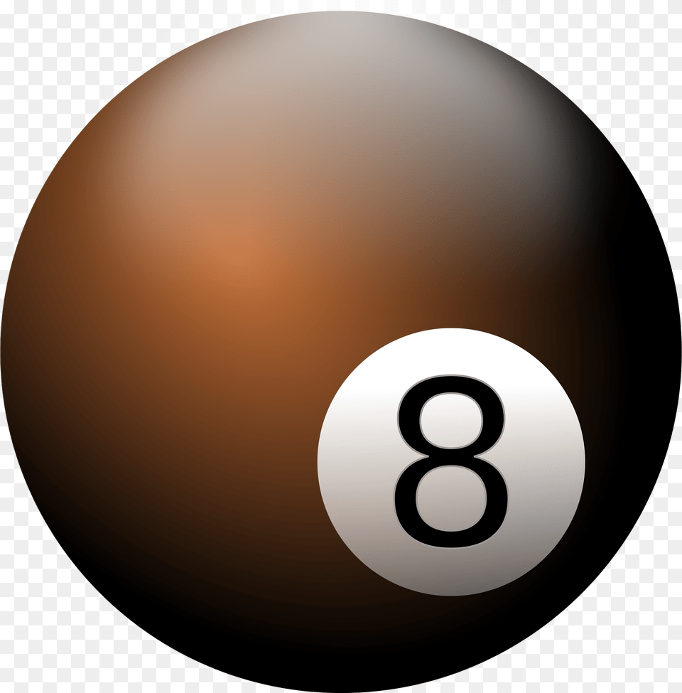 Eight Ball Clipart, Sphere, Text, Disk, Football Free Transparent Png