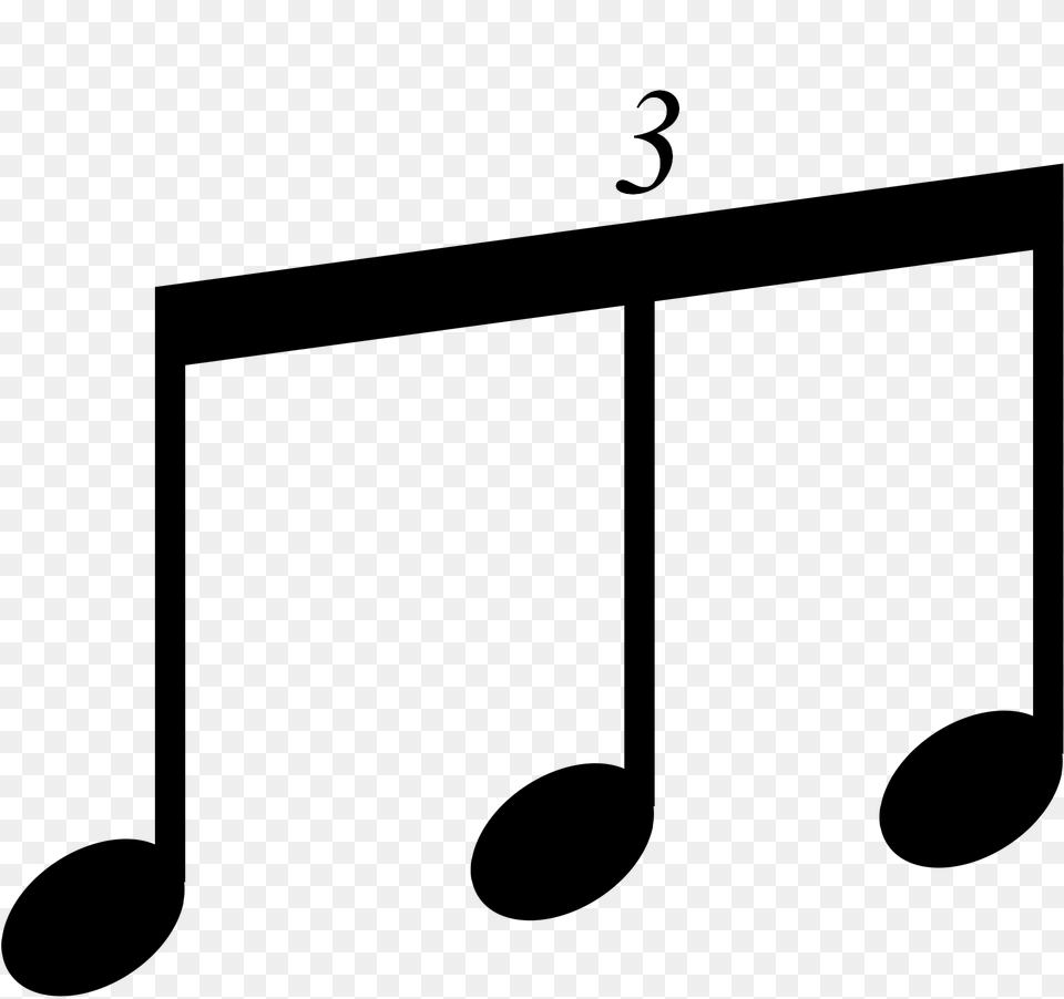 Eight Note Triplet Beam Png Image