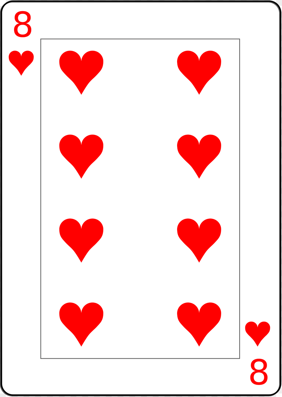 Eight Of Hearts Clipart, Heart, Food, Ketchup, Symbol Free Transparent Png