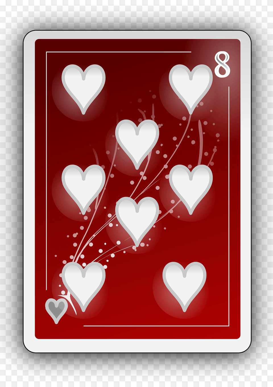 Eight Of Hearts Clipart, Envelope, Greeting Card, Mail, Art Free Png Download