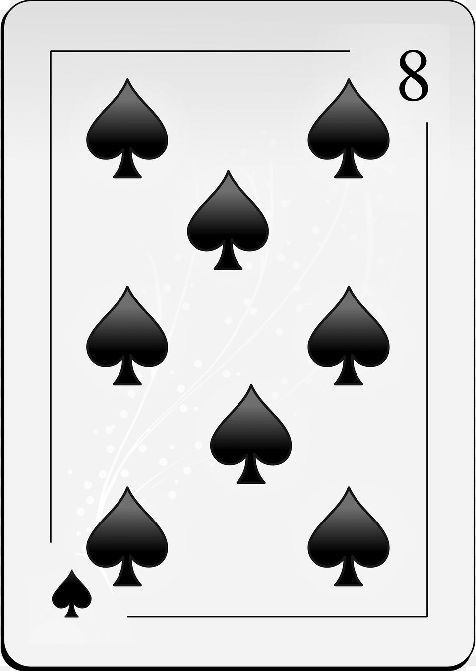 Eight Of Spades Clipart, Accessories, Earring, Jewelry, Symbol Free Png