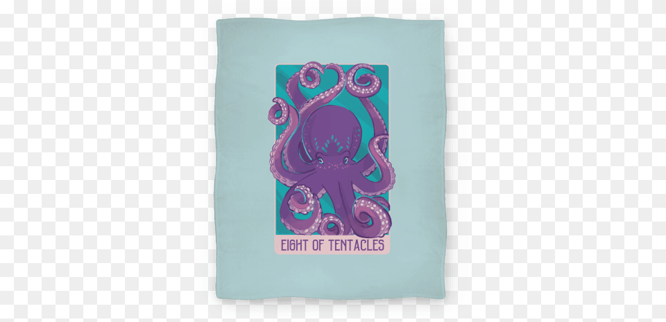 Eight Of Tentacles Blankets Lookhuman Towel, Animal, Sea Life, Invertebrate, Octopus Free Png