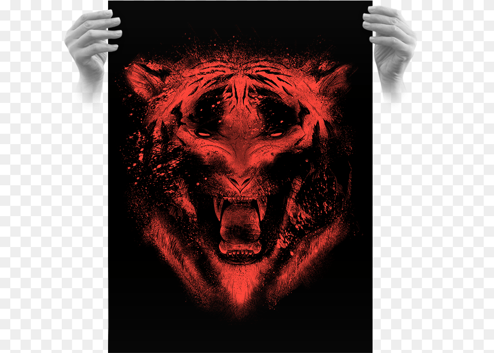 Eighth Anniversary Tiger Rage Variant Gang Of New York Stencil, Body Part, Finger, Hand, Person Free Png Download
