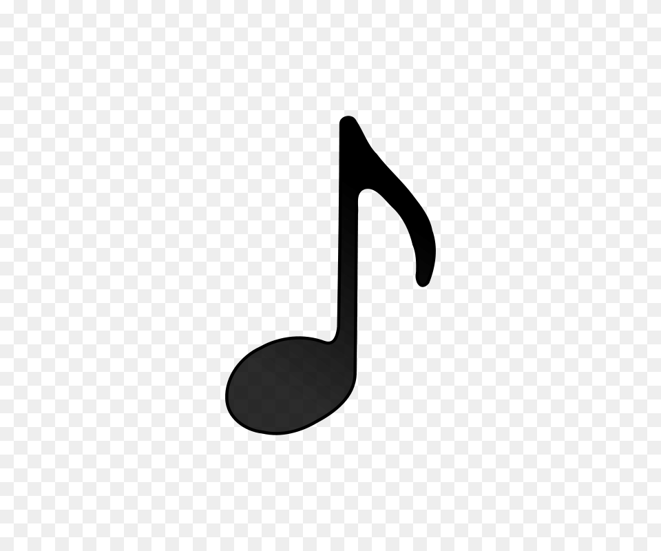 Eighth Note, Gray Free Transparent Png