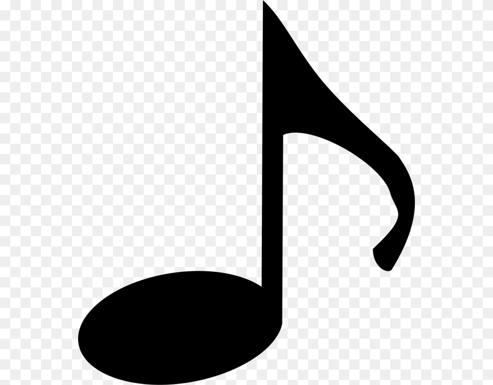 Eighth Note Musical Note Quarter Note Dotted Note, Gray Png