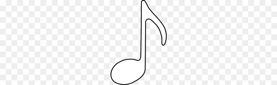 Eighth Note Outline Clip Art Png Image