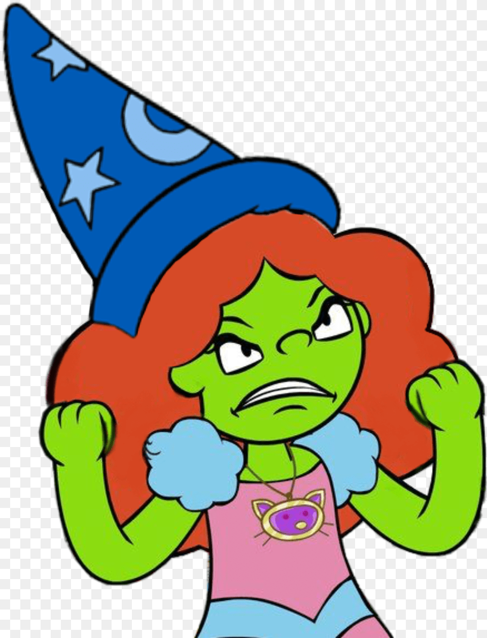 Eileen Overkill Steals Mickeys Sorcerer Hat Amp Shes Wordgirl Giantess, Clothing, Baby, Person, Face Free Png Download