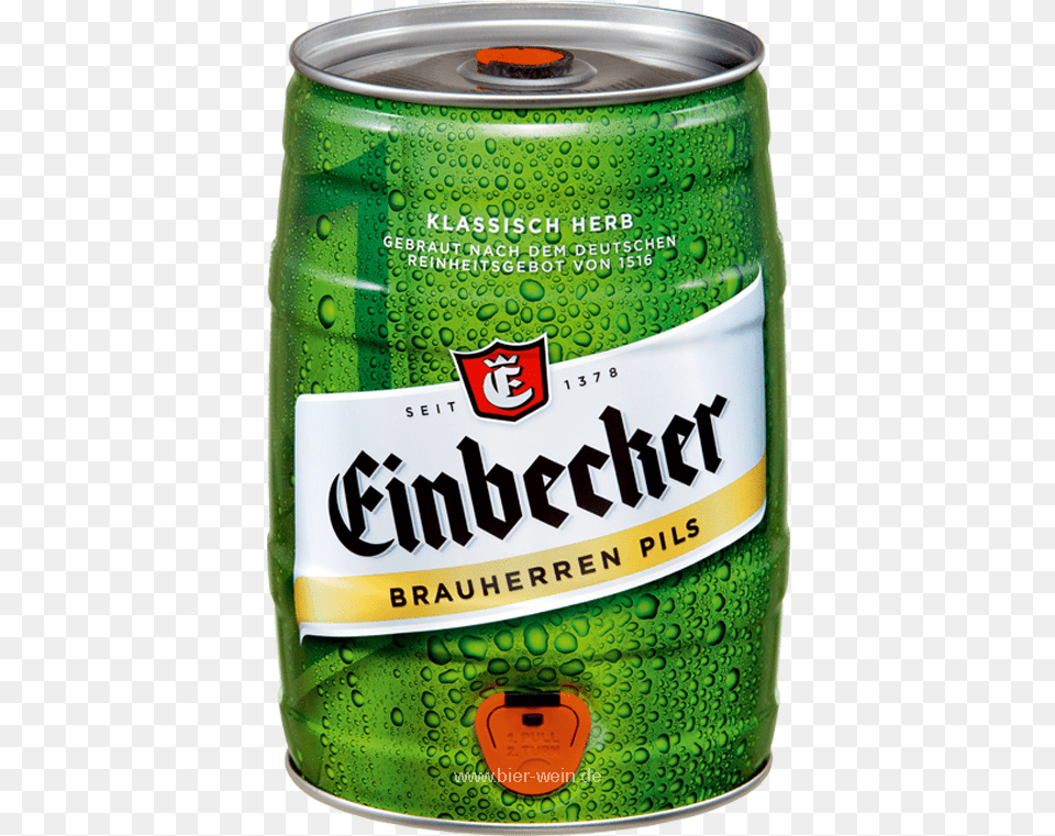 Einbecker Brauherren Pils German Beer Keg 5000 Ml Einbecker Beer, Alcohol, Beverage, Can, Tin Free Transparent Png