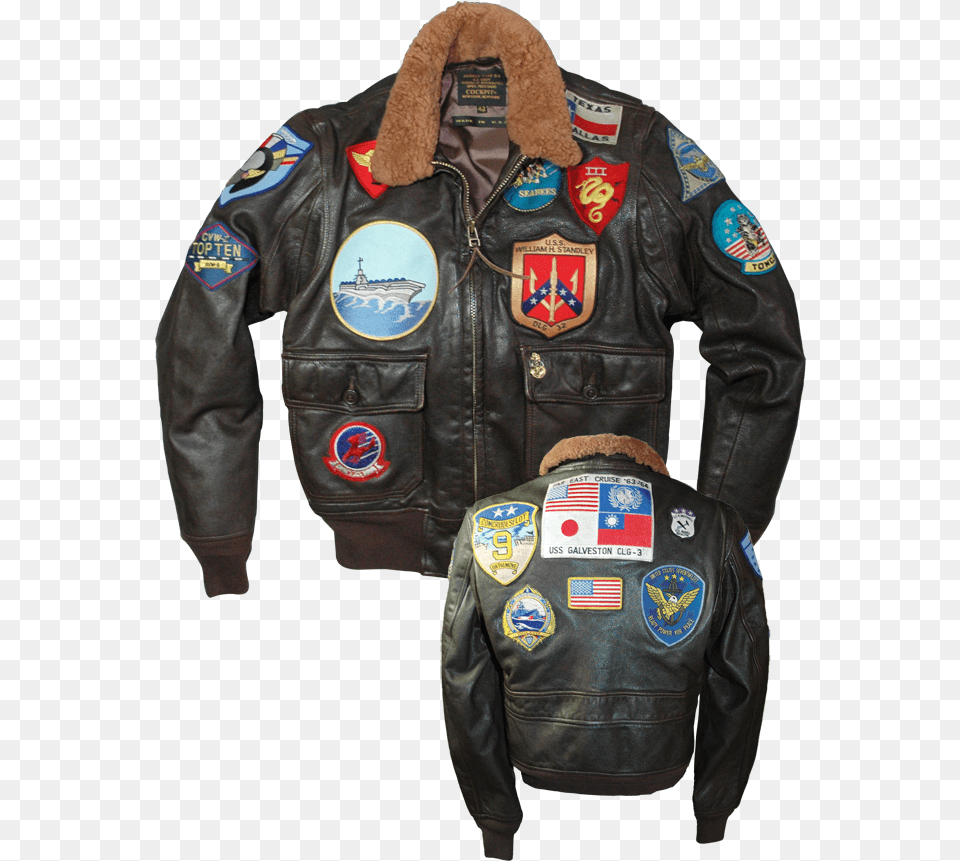 Eingefgtes Bild Tom Cruise Top Gun Jacket, Clothing, Coat, Leather Jacket Free Png