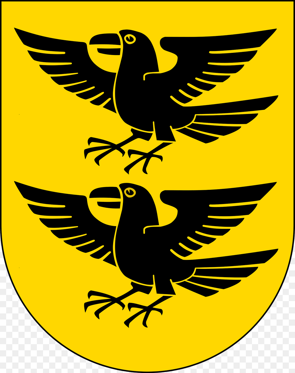 Einsiedeln Abbey Coat Of Arms Clipart, Emblem, Symbol, Animal, Bird Png