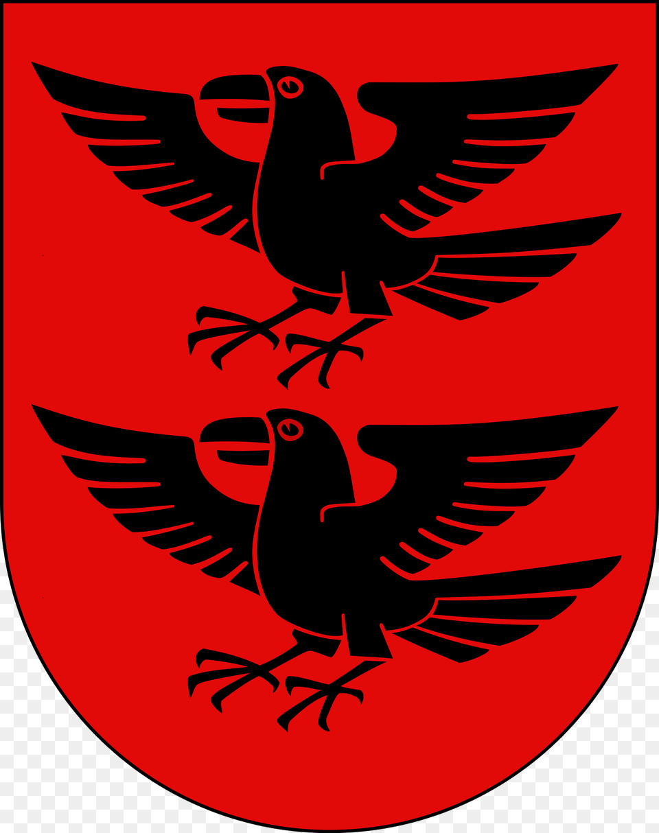 Einsiedeln Coat Of Arms Clipart, Emblem, Symbol, Animal, Fish Free Transparent Png