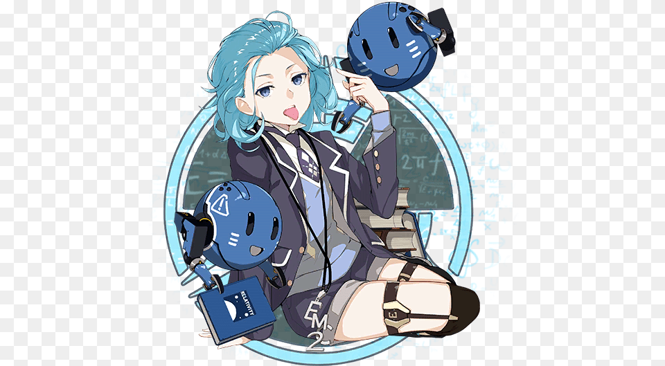 Einstein 3 Full Honkai Impact, Book, Publication, Comics, Adult Png Image