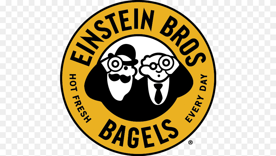 Einstein Bros Einstein Bros Bagels, Logo, Baby, Person, Face Free Png Download