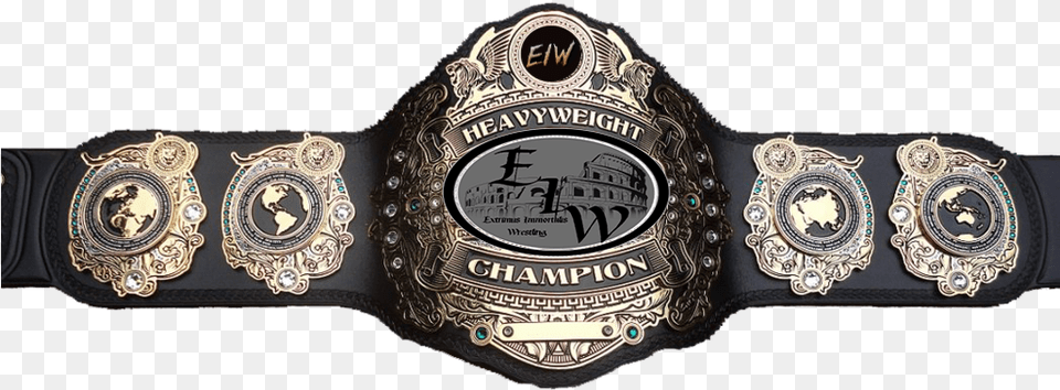 Eiw World Heavyweight Championship Iwgp Heavyweight Championship, Accessories, Belt, Buckle, Wristwatch Free Png