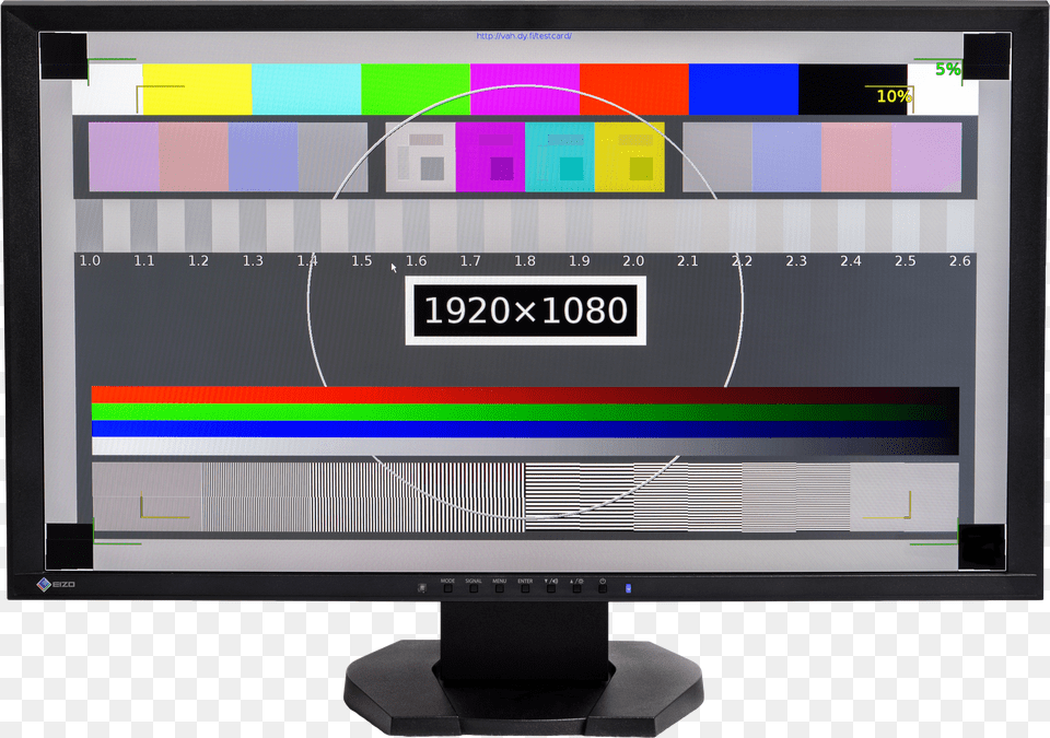 Eizo Foris Fg2421 Vga Computer Monitor Displaying Test, Clothing, T-shirt Png