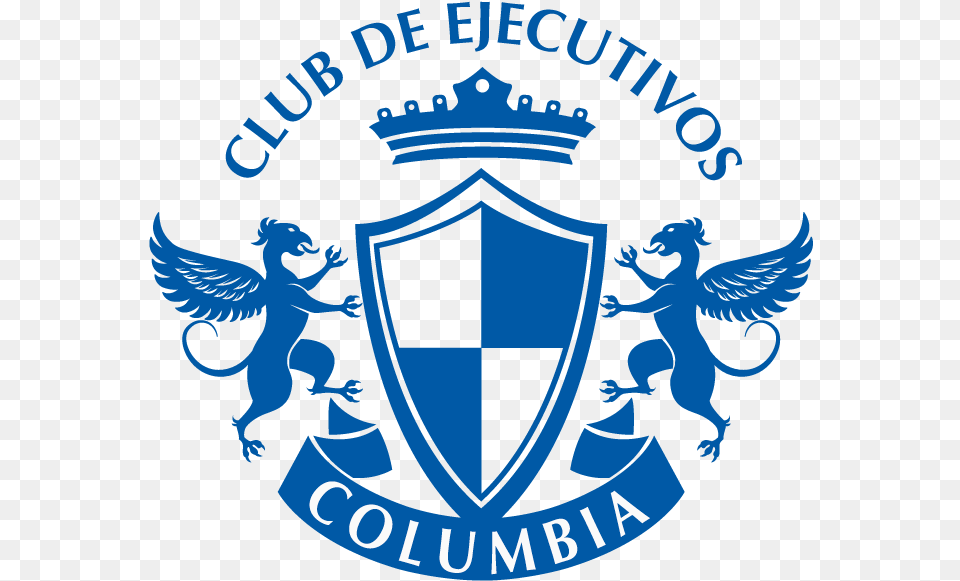 Ejecutivos Columbia Emblem, Logo, Symbol, Person, Badge Png