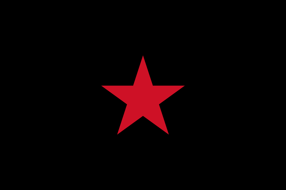 Ejrcito Zapatista De Liberacin Nacional Flag Clipart, Star Symbol, Symbol Png Image