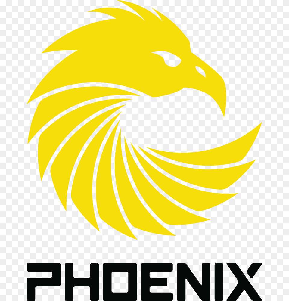 Ek Mlc Logo Phoenix Vertical Black Tl Eagle, Animal, Beak, Bird, Symbol Free Png Download