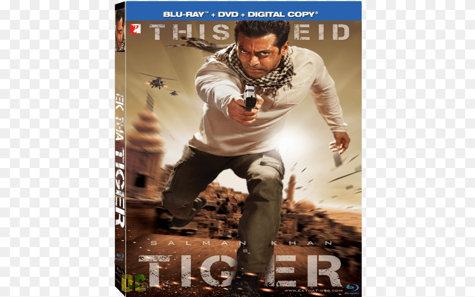 Ek Tha Tiger Blu Ray Movie, Advertisement, Poster, Photography, Adult Png Image