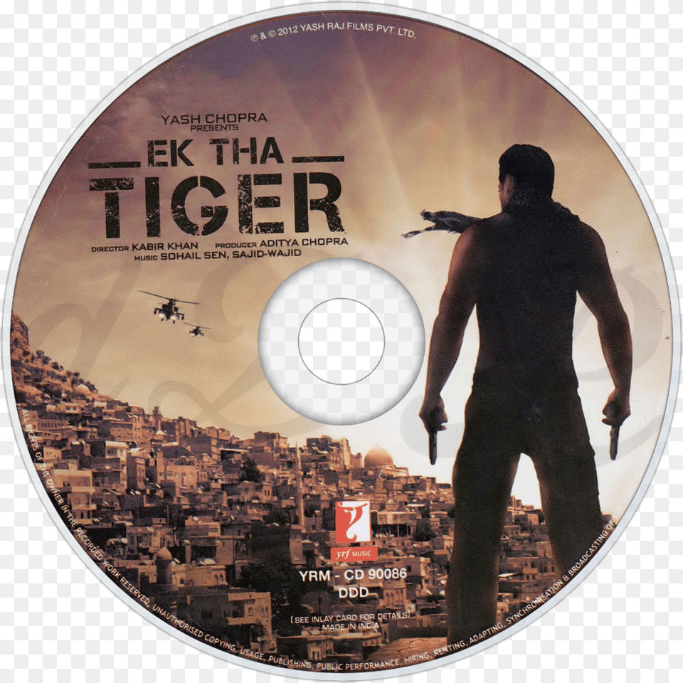 Ek Tha Tiger Disc Image Ek Tha Tiger Poster, Disk, Dvd, Adult, Person Free Png Download