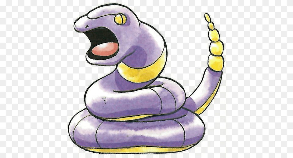 Ekans From The Official Artwork Set For Pokemon Red Pokemon Red Y Blue Ekans, Animal, Bird, Nature, Outdoors Free Transparent Png