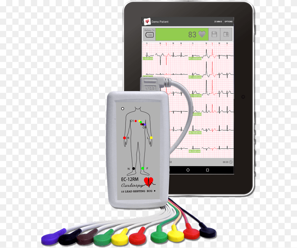 Ekg Mobile Ecg Devices, Computer, Electronics, Tablet Computer Free Png