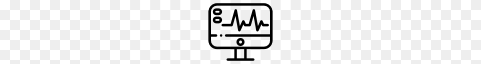 Ekg Monitor Icons, Bulldozer, Machine Free Png Download