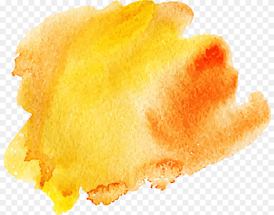 Ektuku Chnoa Laage Orange Watercolor Stain, Food Free Png