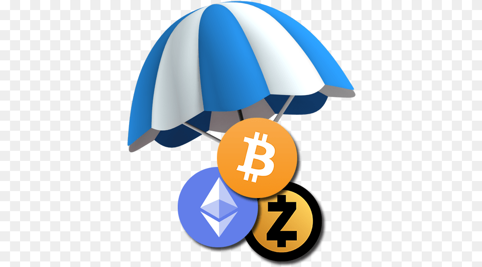 El Airdrop Es Formato Promocional Airdrop Crypto, Canopy, Clothing, Hardhat, Helmet Png