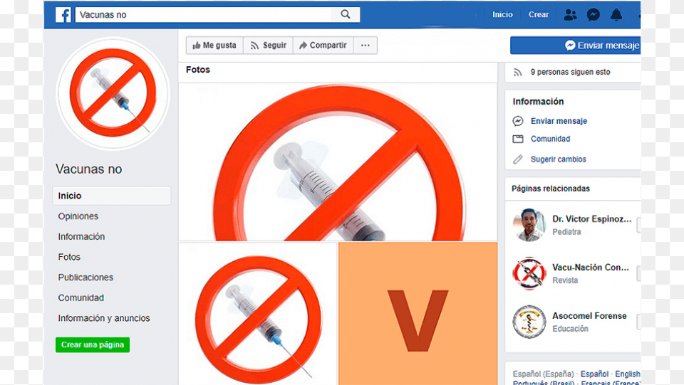 El Anuncio De Facebook Fue Firmado Por La Vicepresidenta Web Page, Sign, Symbol, Person, Machine Free Transparent Png