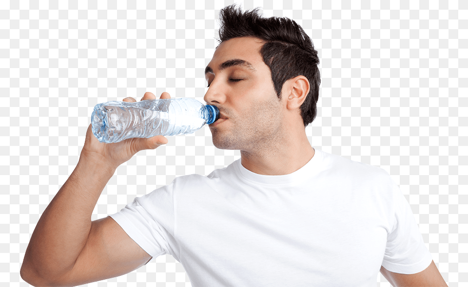 El Aqua Engineering Concepts Person Drinking Water Transparent Background, Beverage, Adult, Male, Man Free Png Download