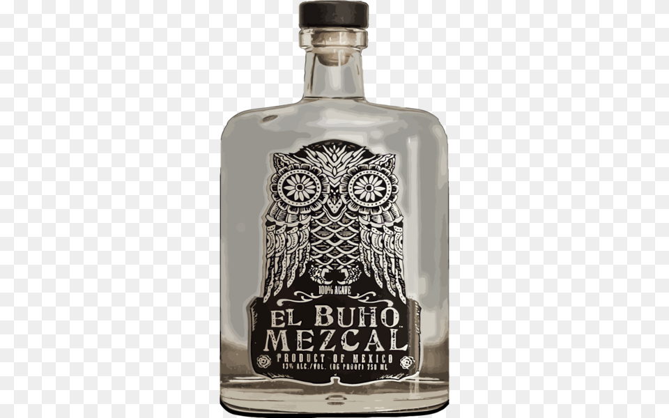 El Buho Mezcal 750ml Buho Mezcal, Alcohol, Beverage, Liquor, Tequila Free Png Download