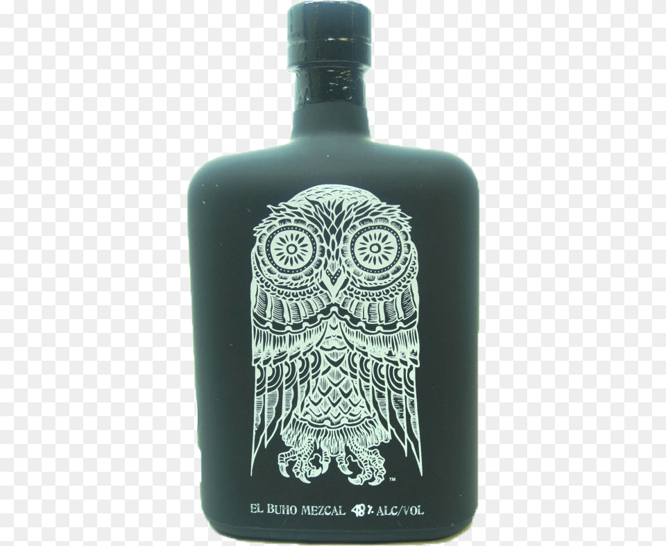 El Buho Tepextate Mezcal, Alcohol, Beverage, Liquor, Animal Png Image