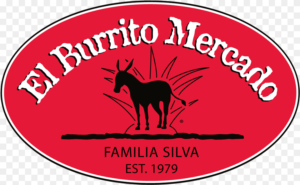 El Burrito Mercado St, Logo, Animal, Antelope, Mammal Png