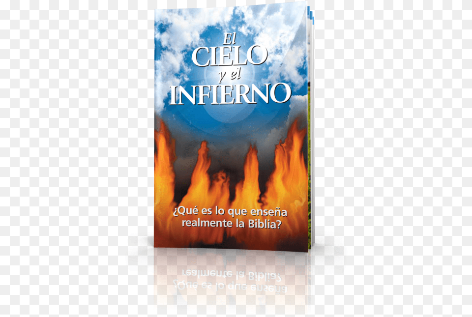 El Cielo Y El Infierno Poster, Book, Publication, Fire, Flame Png Image