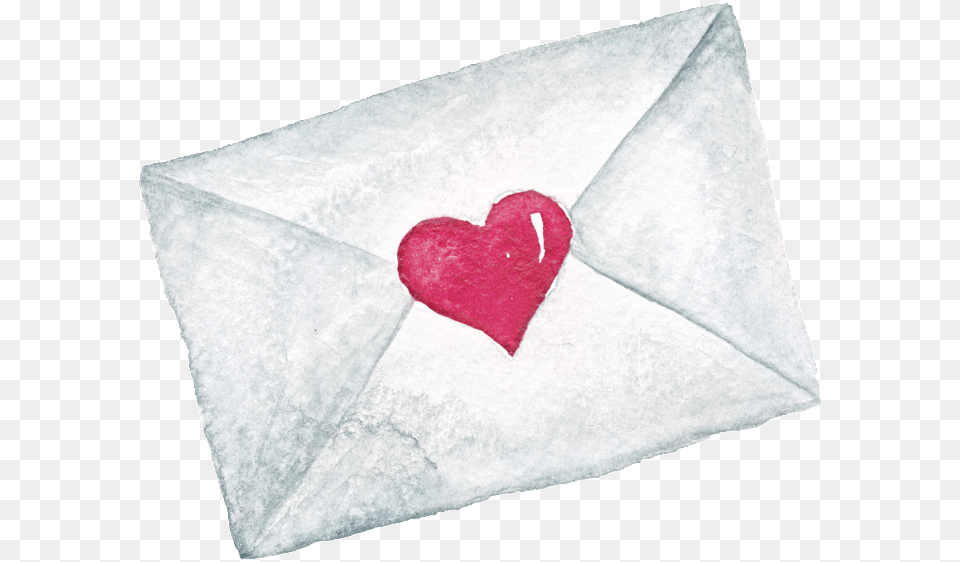 El Da De San Valentn Tarjeta De De Decoracion Heart, Envelope Free Png